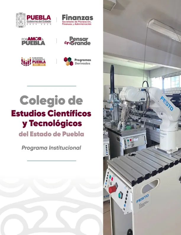 Programa COLEGIO DE ESTUDIOS CIENTÍFICOS Y TECNOLÓGICOS DEL ESTADO DE PUEBLA