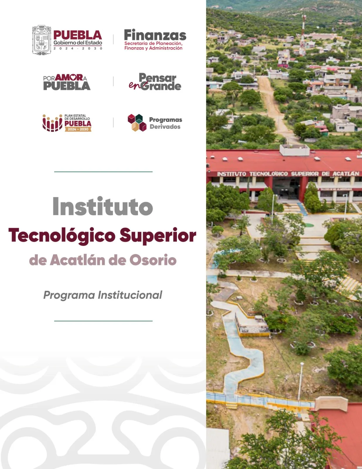 Programa Institucional INSTITUTO TECNOLÓGICO SUPERIOR DE ACATLÁN DE OSORIO