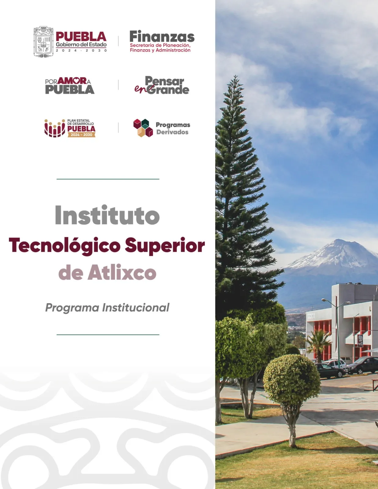 Programa Institucional INSTITUTO TECNOLÓGICO SUPERIOR DE ATLIXCO